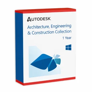 Autodesk AEC Collection 1 Year – Software de arquitectura, ingeniería y construcción para Windows